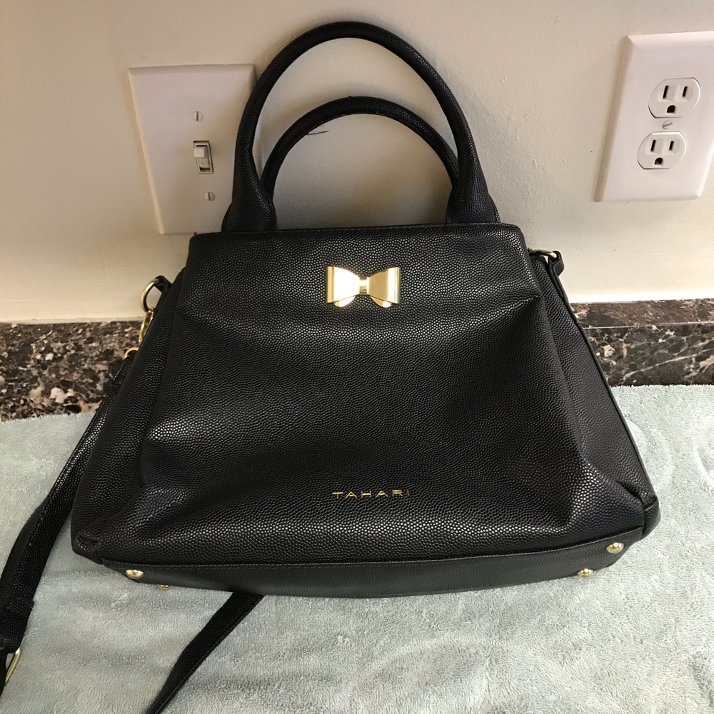 Tahari Black Purse